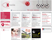 Tablet Screenshot of 3xmedia.at